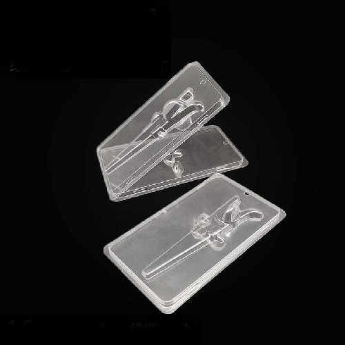 Factory Custom Transparent Folding Blister Packaging & Blister Clamshell Box for Children's Training Chopsticks